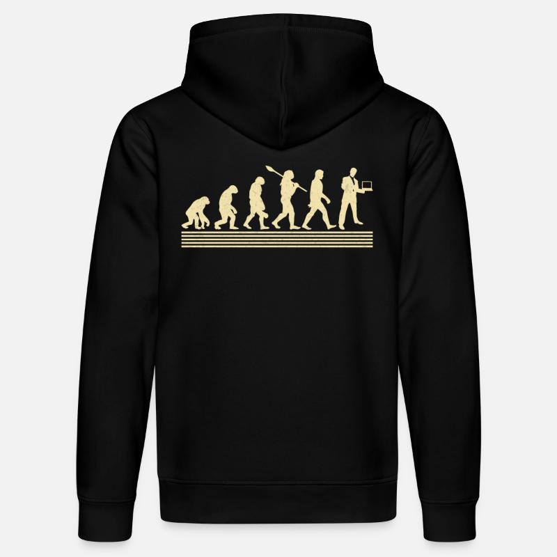 Évolution du gestionnaire Es - Sweat à capuche bio DRUMMER Stanley/Stella Unisexe - noir