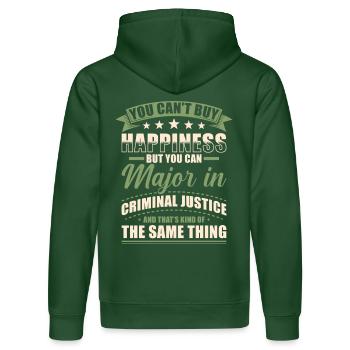 Jura Abschluss - Stanley/Stella Unisex Bio-Hoodie DRUMMER  - Flaschengrün - Hinten - Liana (172cm)