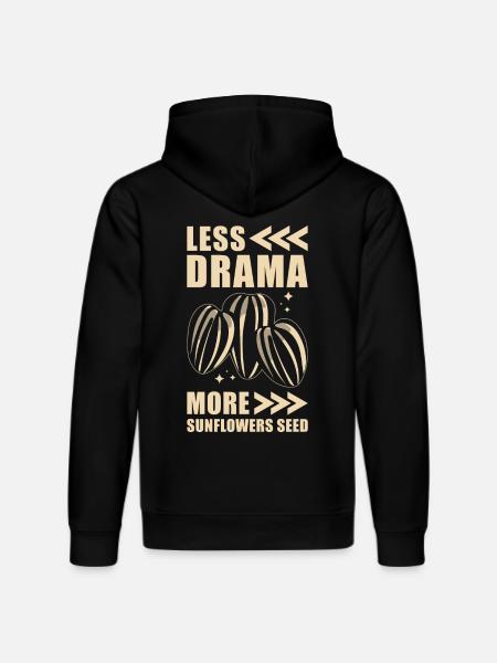 Sunflower - Stanley/Stella DRUMMER Unisex Organic Hoodie - black