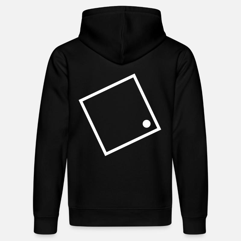 Projekt Ü Logo - Stanley/Stella Unisex Bio-Hoodie DRUMMER - Schwarz