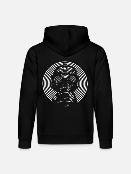 Freetekno - Stanley/Stella DRUMMER Unisex Organic Hoodie - black