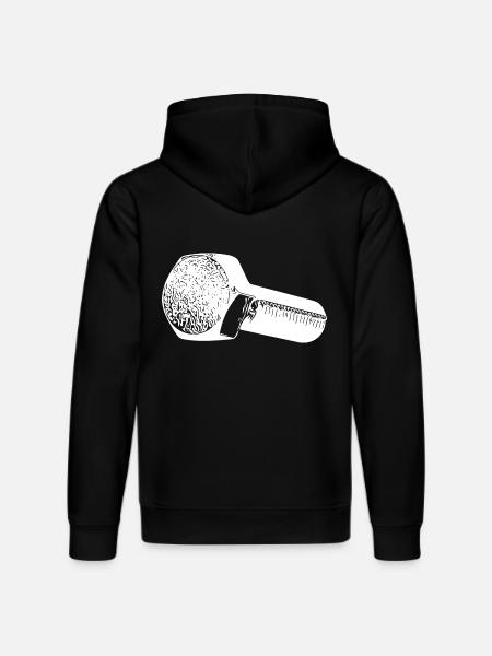 Werkstattschrauber Schrauber Papa Schraube - Stanley/Stella Unisex Bio-Hoodie DRUMMER  - Schwarz