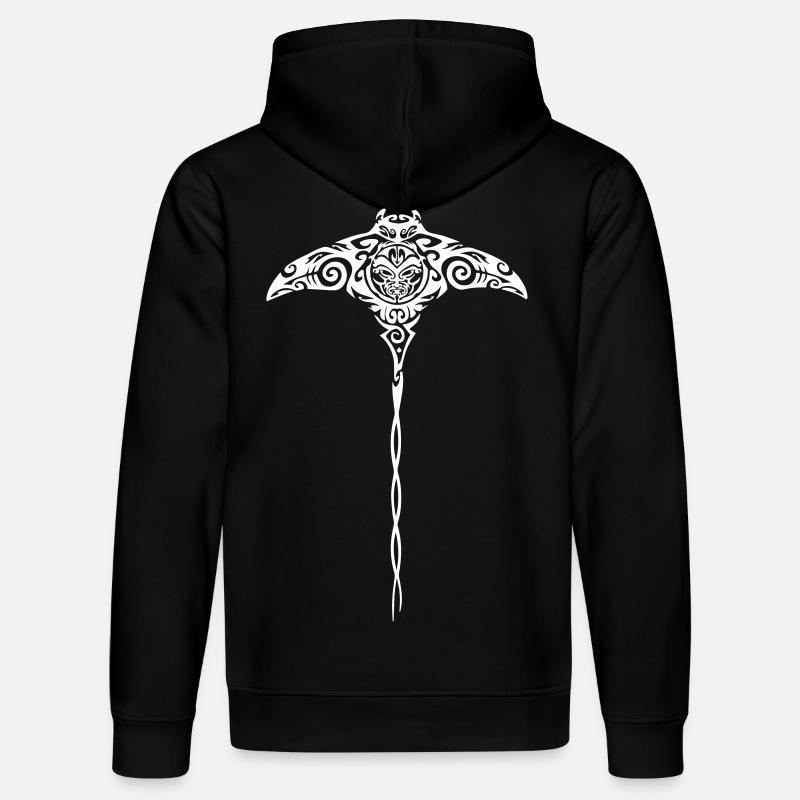 Aloha Ray - Stanley/Stella Unisex Bio-Hoodie DRUMMER  - Schwarz