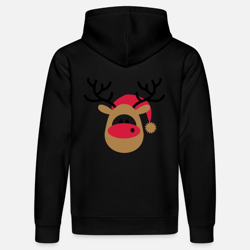 weihnachten - Stanley/Stella Unisex Bio-Hoodie DRUMMER  - Schwarz