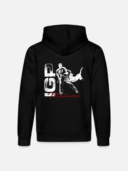 IGP Malinois - Stanley/Stella Unisex Bio-Hoodie DRUMMER - Schwarz