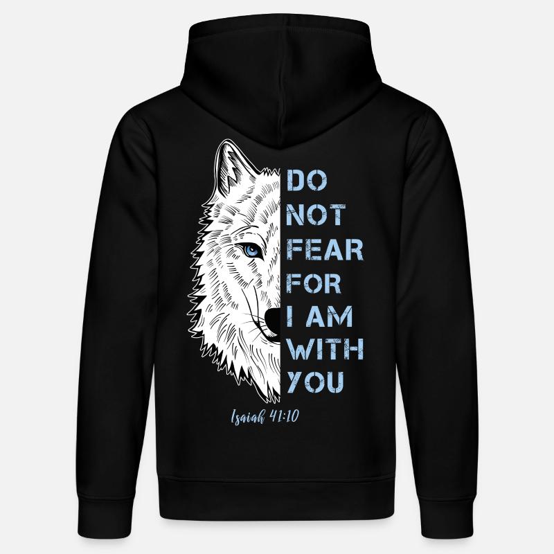 Citation religieuse - Sweat à capuche bio DRUMMER Stanley/Stella Unisexe - noir