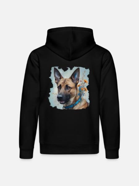 MALINOIS - Stanley/Stella Unisex Bio-Hoodie DRUMMER - Schwarz