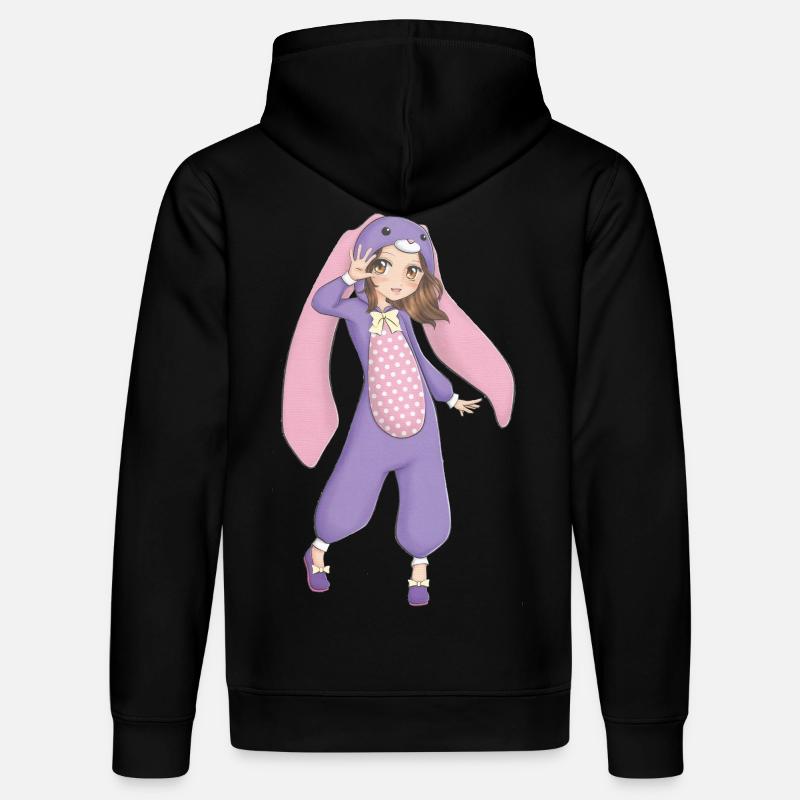 Manga - Stanley/Stella DRUMMER Unisex Organic Hoodie - black