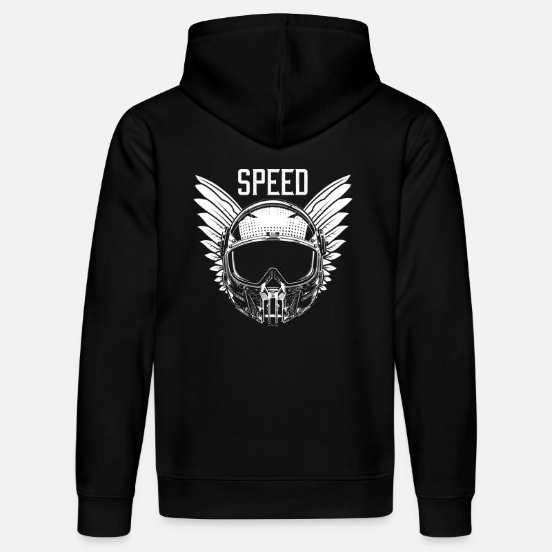Speed - Stanley/Stella Unisex Bio-Hoodie DRUMMER  - Schwarz