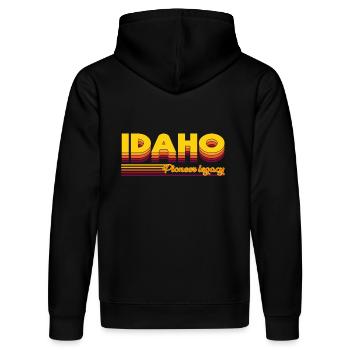 cool Idaho États-Unis États design - Sweat à capuche bio DRUMMER Stanley/Stella Unisexe - noir - Dos - Marisol (170cm)