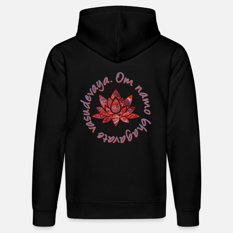 om namo bhagavate e 261 - Sweat à capuche bio DRUMMER Stanley/Stella Unisexe - noir