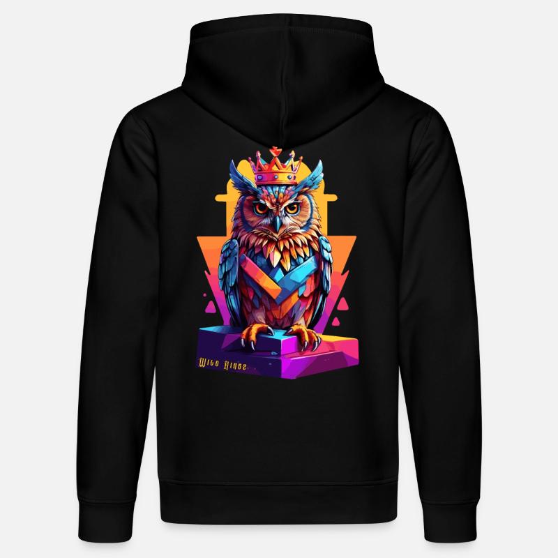 Sagesse - Sweat à capuche bio DRUMMER Stanley/Stella Unisexe - noir