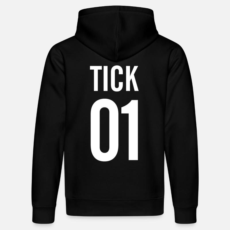 TICK - Sweat à capuche bio DRUMMER Stanley/Stella Unisexe - noir