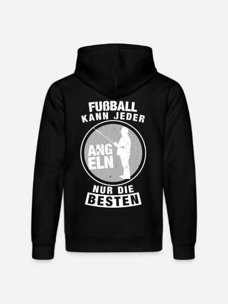 Angeln - Stanley/Stella Unisex Bio-Hoodie DRUMMER  - Schwarz