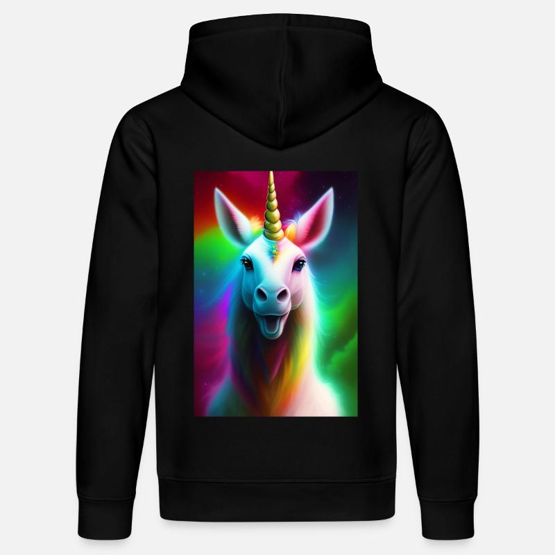 Licorne - Sweat à capuche bio DRUMMER Stanley/Stella Unisexe - noir