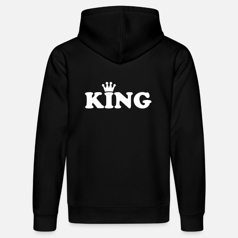 king - Sweat à capuche bio DRUMMER Stanley/Stella Unisexe - noir