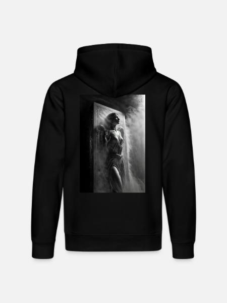 Frozen Angel - Stanley/Stella DRUMMER Unisex Organic Hoodie - black