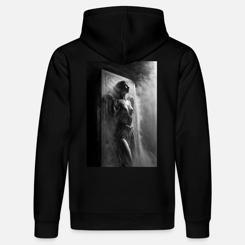 Ange gelé - Sweat à capuche bio DRUMMER Stanley/Stella Unisexe - noir