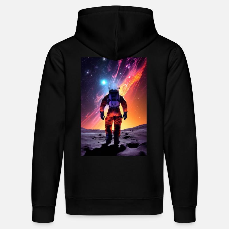 Rêve d’astronaute - Sweat à capuche bio DRUMMER Stanley/Stella Unisexe - noir