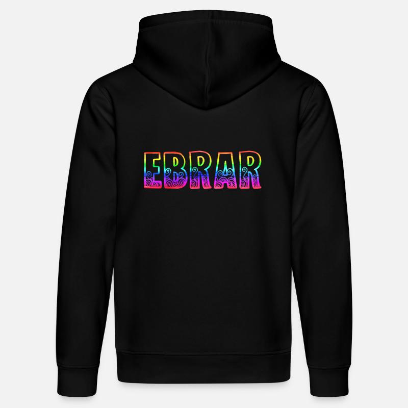 Ebrar RS Rainbow - Stanley/Stella DRUMMER Unisex Organic Hoodie - black