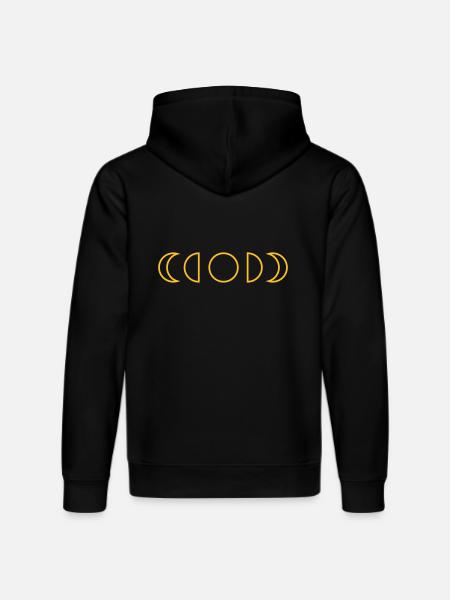 Mond - Stanley/Stella Unisex Bio-Hoodie DRUMMER  - Schwarz