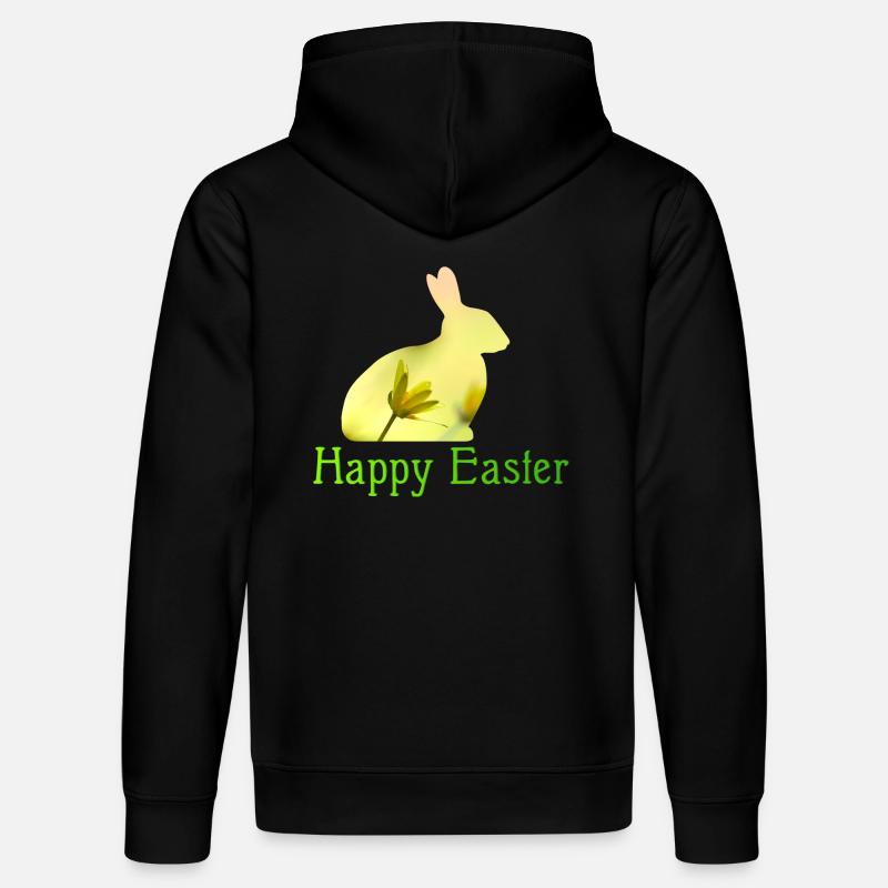 Joyeuses Pâques - Sweat à capuche bio DRUMMER Stanley/Stella Unisexe - noir