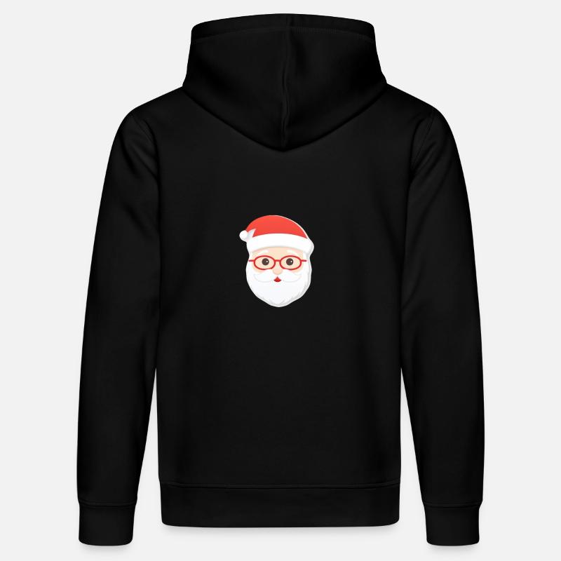 Weihnachtsmann - Illustration - Stanley/Stella Unisex Bio-Hoodie DRUMMER - Schwarz