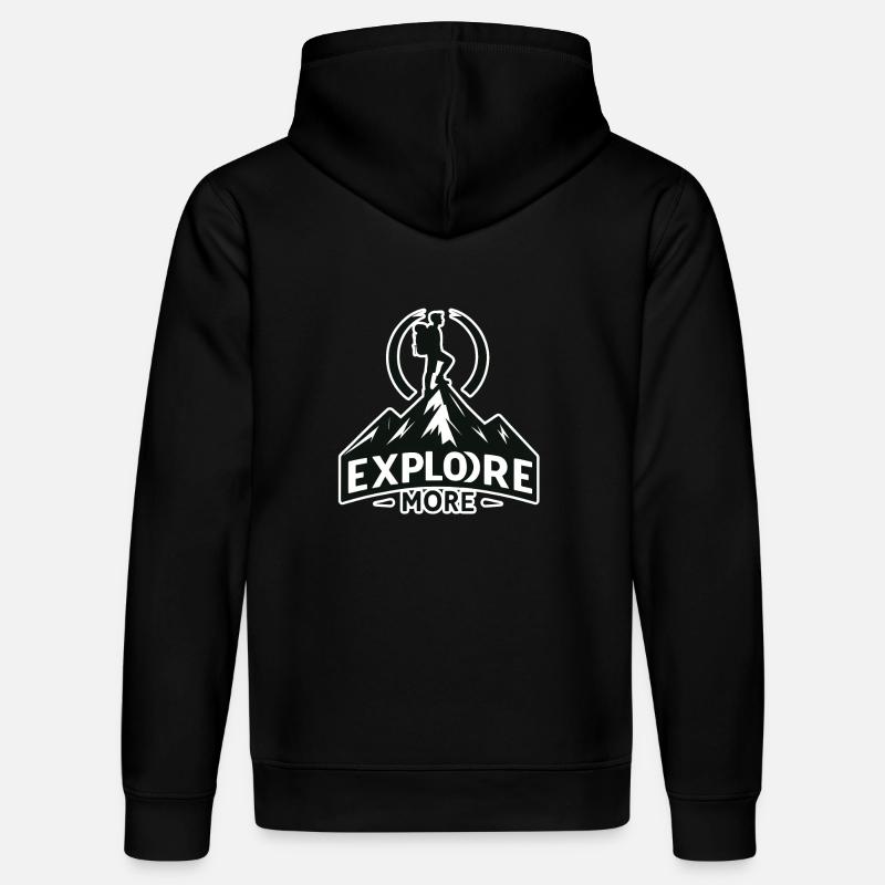 En savoir plus - Wanderer - Sweat à capuche bio DRUMMER Stanley/Stella Unisexe - noir