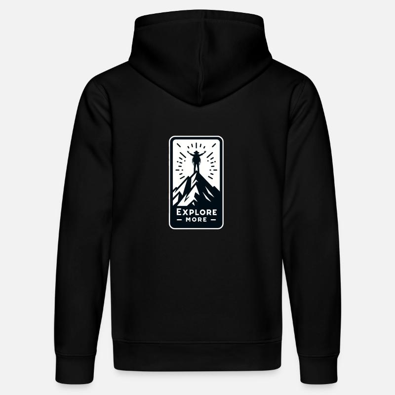 En savoir plus - Wanderer - Sweat à capuche bio DRUMMER Stanley/Stella Unisexe - noir