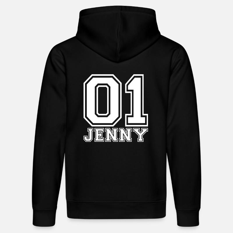 Jenny - Nom - Sweat à capuche bio DRUMMER Stanley/Stella Unisexe - noir