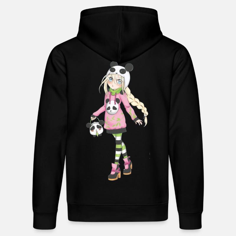 Mangas - Sweat à capuche bio DRUMMER Stanley/Stella Unisexe - noir