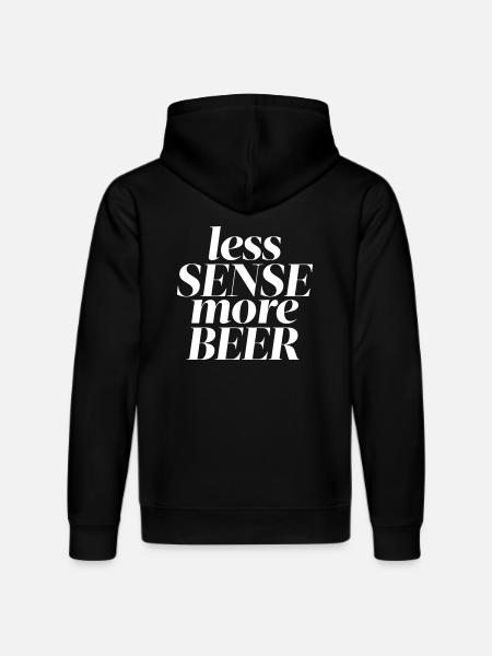 Beer - Stanley/Stella DRUMMER Unisex Organic Hoodie - black