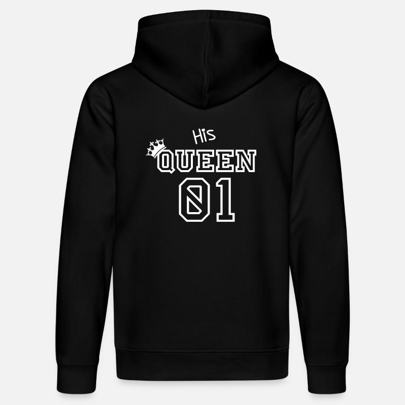 Sa Reine 01 - Sweat à capuche bio DRUMMER Stanley/Stella Unisexe - noir