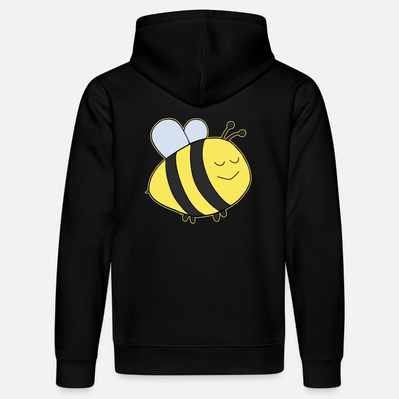 Dicke Hummel - Stanley/Stella Unisex Bio-Hoodie DRUMMER  - Schwarz