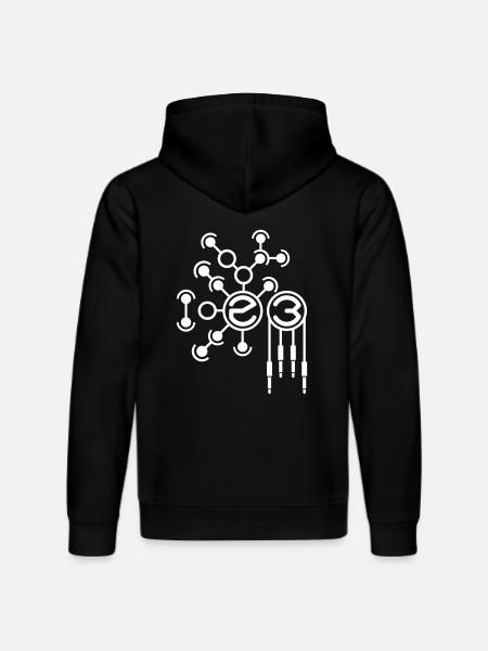 028 23 - Stanley/Stella DRUMMER Unisex Organic Hoodie - black
