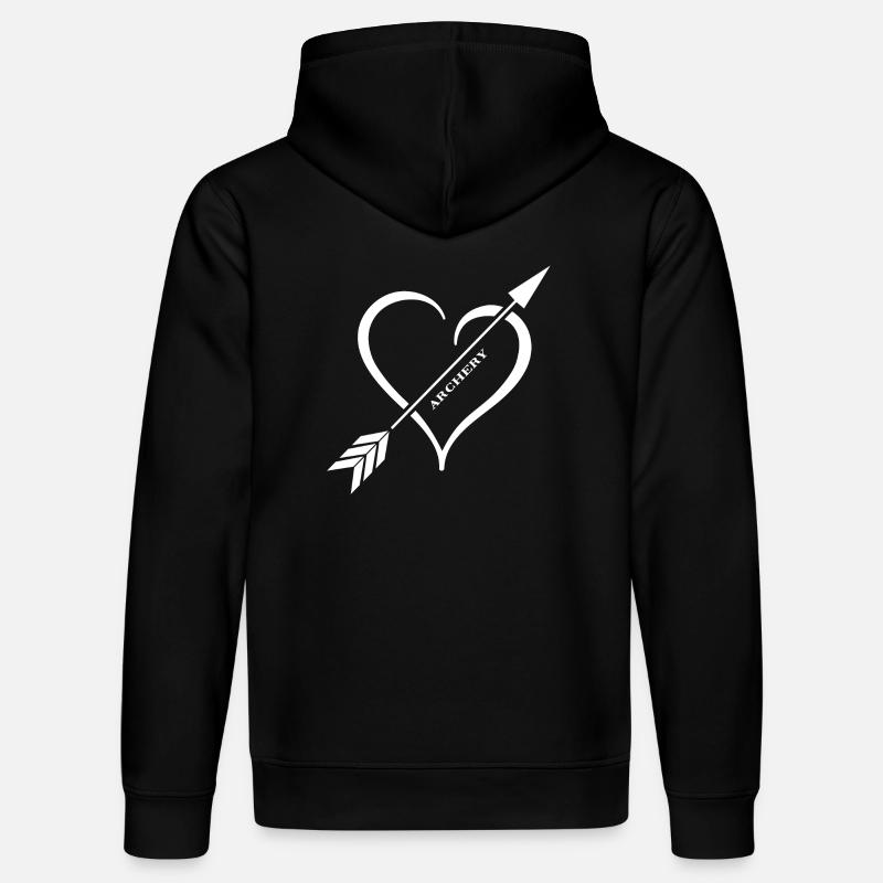 Bogenschießen Bogenparcours Bogenschütze - Stanley/Stella Unisex Bio-Hoodie DRUMMER  - Schwarz