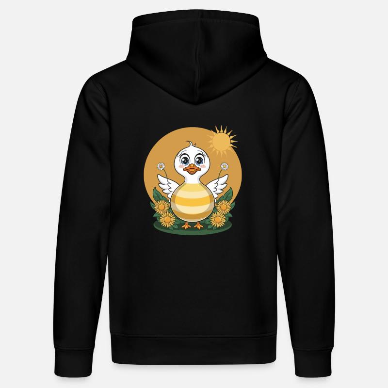 Canard mignon - Sweat à capuche bio DRUMMER Stanley/Stella Unisexe - noir