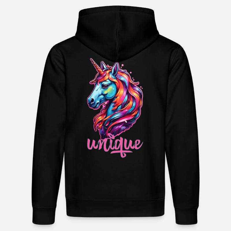 Unique - Sweat à capuche bio DRUMMER Stanley/Stella Unisexe - noir