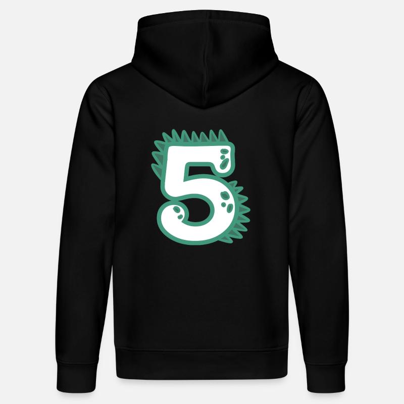 Numéro 5 - Sweat à capuche bio DRUMMER Stanley/Stella Unisexe - noir