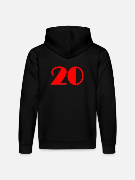 20 JAHRE,20-JÄHRIGES JUBILÄUM,20-JÄHRIGES JUBILÄUM 20 JAHRE - Stanley/Stella Unisex Bio-Hoodie DRUMMER - Schwarz
