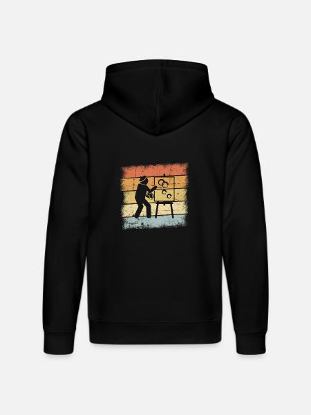 Artist Gift - Stanley/Stella DRUMMER Unisex Organic Hoodie - black