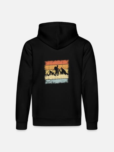 Hiking Outfit - Stanley/Stella DRUMMER Unisex Organic Hoodie - black