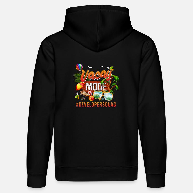 Developer Vacation Group #Developersquad - Sweat à capuche bio DRUMMER Stanley/Stella Unisexe - noir