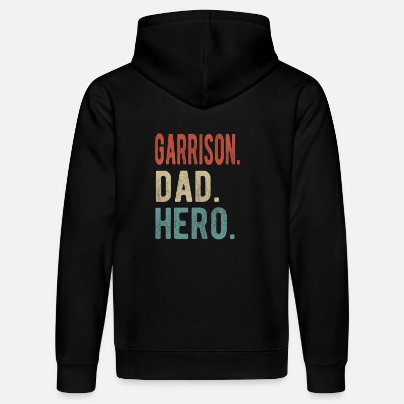 Héros de la garnison - Sweat à capuche bio DRUMMER Stanley/Stella Unisexe - noir