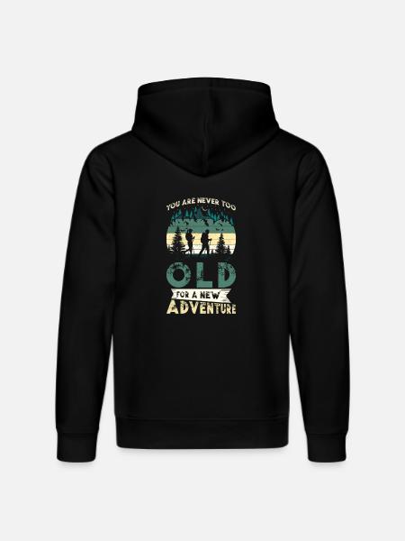Vandring Adventure Hiker Gave Mountain Forest - Stanley/Stella DRUMMER økologisk unisex-hoodie - sort