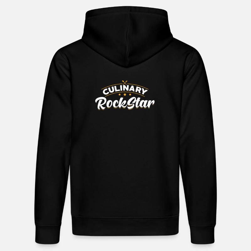 Chefkoch Kochen Kochen - Stanley/Stella Unisex Bio-Hoodie DRUMMER  - Schwarz