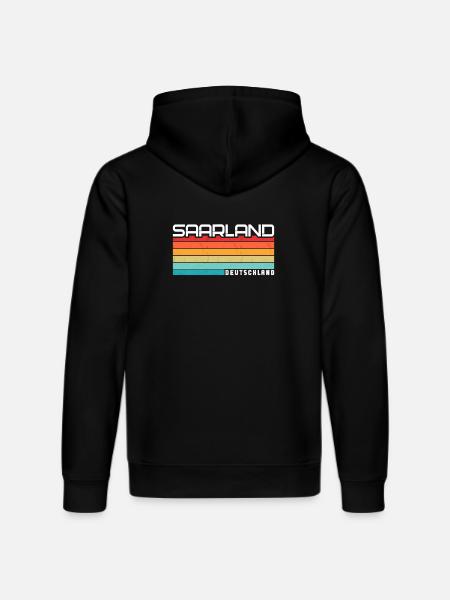 Saarlander Saarlander Saarland - Stanley/Stella DRUMMER Unisex Organic Hoodie - black
