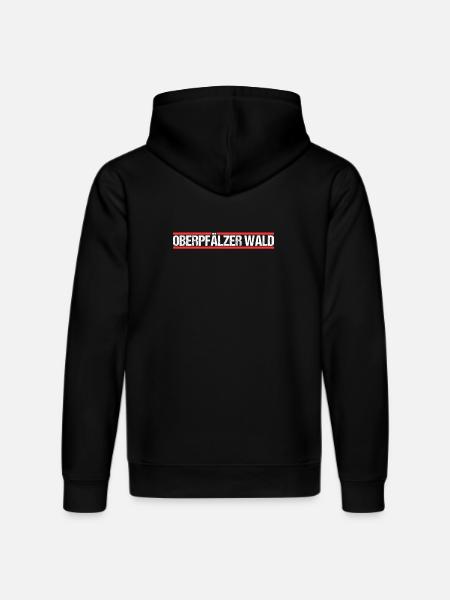 Oberpfälzer Wald - Stanley/Stella Unisex Bio-Hoodie DRUMMER - Schwarz