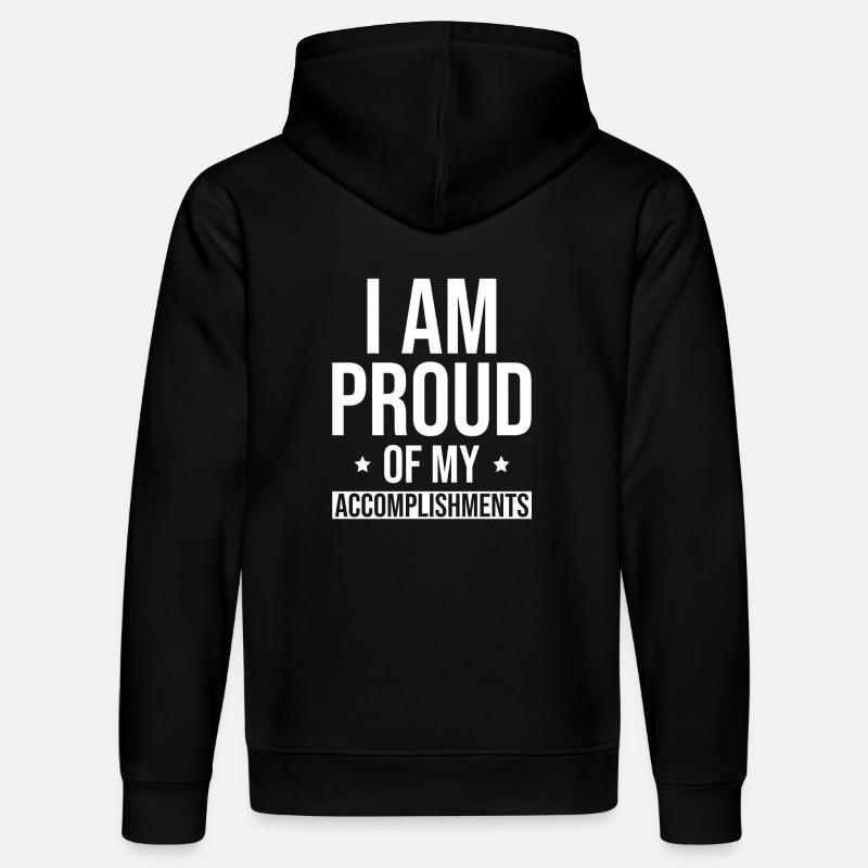 Citations inspirantes d’affirmations positives - Sweat à capuche bio DRUMMER Stanley/Stella Unisexe - noir