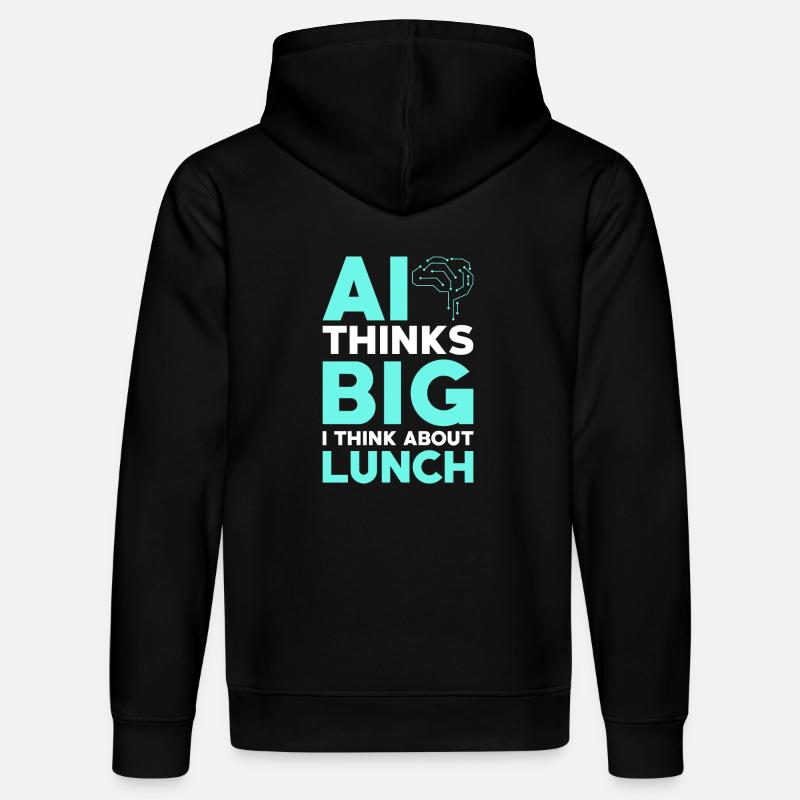 Artificial Intelligence Ai Lovers - Stanley/Stella DRUMMER Unisex Organic Hoodie - black